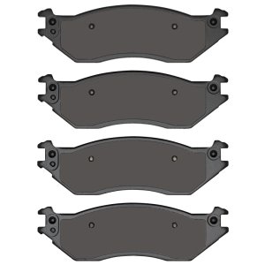 Ford E-150 Brake Pads - Front - R1 Concepts - Optimum OE - `04-`06